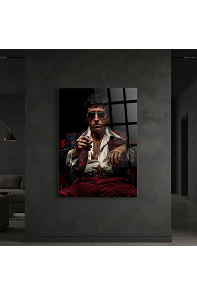 ŞENTÜRK AJANS Tony Montana Cam Tablo