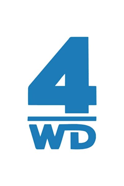 Oracal Αυτοκόλλητο αυτοκινήτου, ανθεκτικό, 4WD, 9.3 εκ., μπλε