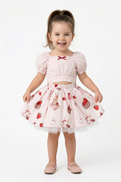 Baby Animals Φόρεμα - Πολύχρωμο - Σύντομο