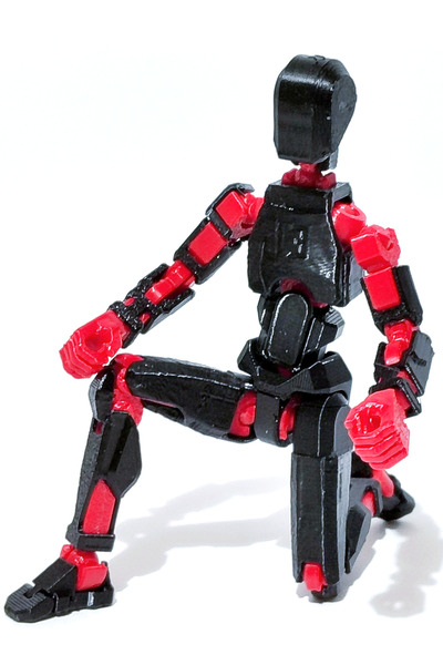Grand TALİSMAN Oynar Eklemli Hareketli Robot Oyuncak Aksiyon Figürü 3D Baskı ...