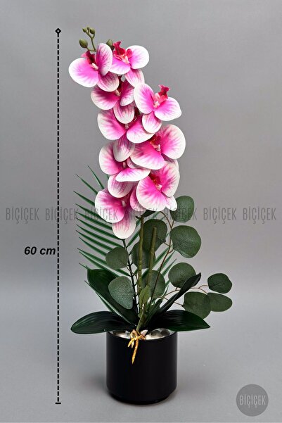 BİÇİÇEK Yapay Phalaenopsis Orkide Buyuk Boy
