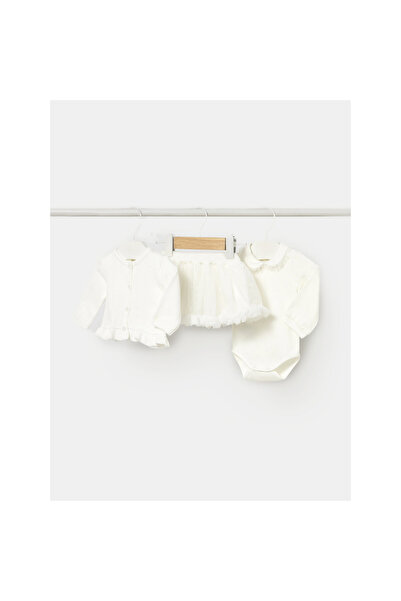 MAYORAL Set fetiță ecru 2830