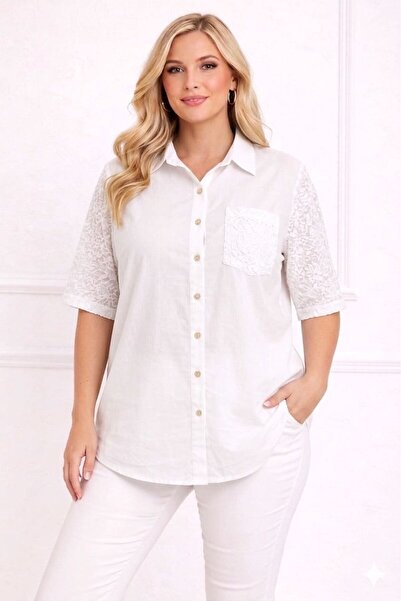 EMZAGİYİM Cotton Voile Shirt