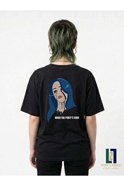 Grafftee Clothing T-Shirt plus size - Μαύρο - Oversize