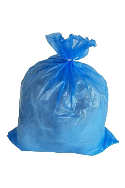 Merpak Ambalaj Çöp Torbası Jumbo Boy 10'lu X 5 Rulo Mavi Çöp Poşeti 80x110 Cm