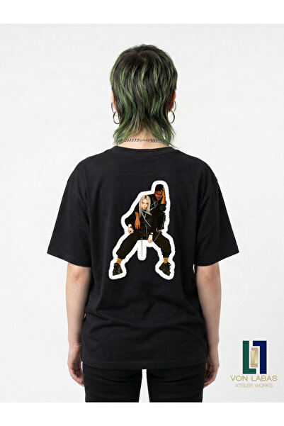 Grafftee Clothing T-Shirt plus size - Μαύρο - Oversize