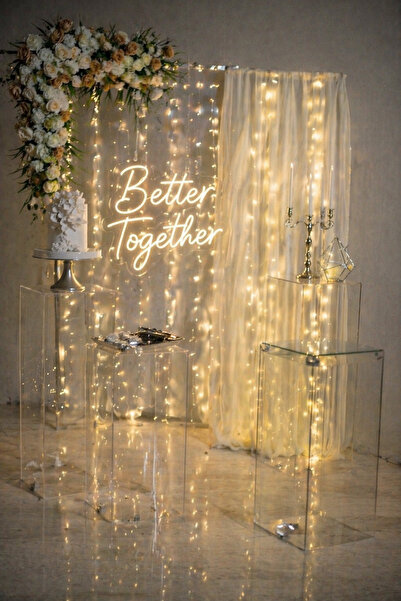 Better Together Günışığı Neon Tabela 50 cm Işıklı Dekor