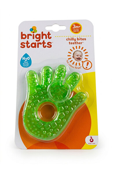 Lilnestore Diş Kaşıyıcı Bright Stars İçi Sulu Renkli Yumuşak Dokulu Yüzey 3+ ...