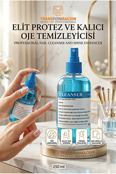Transformacion Cleanser Tırnak Temizleyici & Yağ Sökücü Parlatıcı IPA Sprey 7...