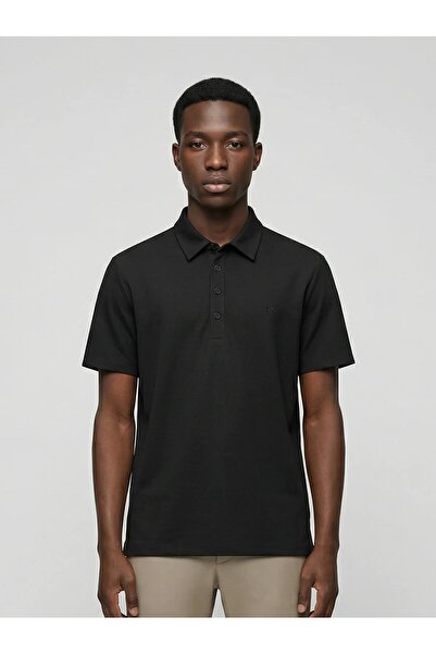 Isaora Tricouri polo pentru bărbați Ultra Light Mentalist Polo Black Isr3117-...