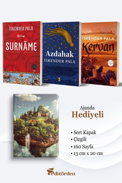 Kapı Yayınları Surname - Azdahak - Kervan - Ajanda Hediyeli
