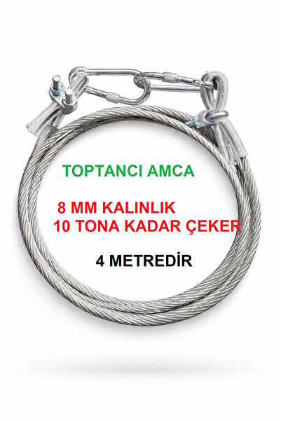 Toptancı Amca Araçta zorunlu bulunması gereken çeki halatı 10 tona kadar daya...