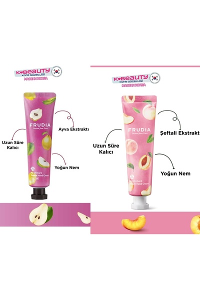 FRUDIA My Orchard El Kremi Ayva ve My Orchard El Kremi Şeftali 30 g
