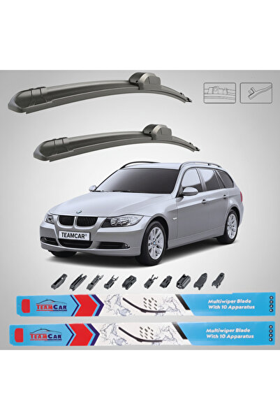 TEAMCAR BMW Σειρά 3 E91 (2005–2008) Επίπεδες Υαλοκαθαριστήρες |   Μπροστινό Σ...