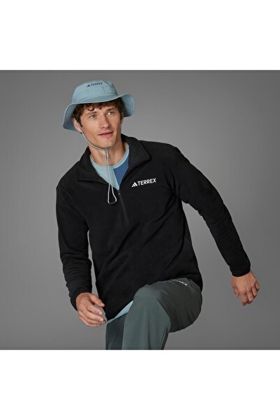 adidas Ανδρικό μπλουζάκι Multi Essentials Fleece με μισό φερμουάρ