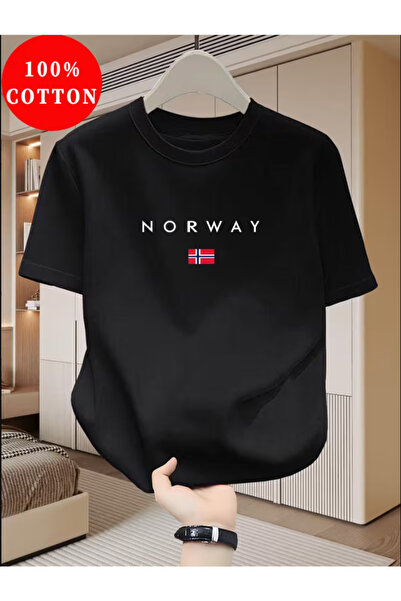 SBŞ22 Men's 100% Cotton T-Shirt - Short Sleeve Summer