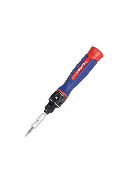 Workpro WP221070 9-IN-1 Profesyonel CR-V Cırcırlı Manyetik Hassas Tornavida Seti