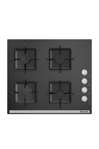 Tecna AO 614SC 60 cm Siyah Cam Ankastre Ocak