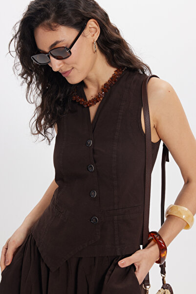 Tudors Σετ δύο τεμαχίων - Καφέ - Μακρύ