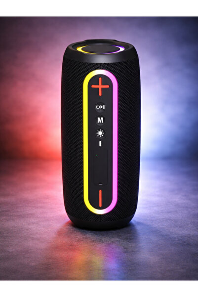 OEM Φορητό Ηχείο με Bluetooth 5.3, Ισχύς 15W, Πολύχρωμα Φώτα RGB