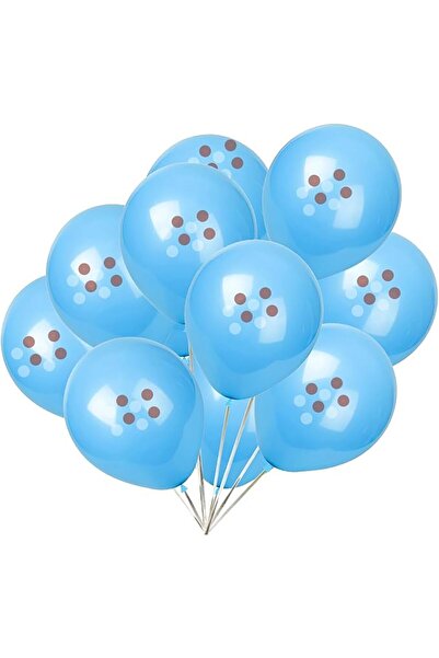 GINI PARTY BALLOON SET BLUE 10PC