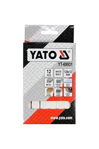 yato Set de cretă albă, 12 bucăți