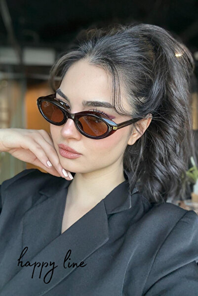 happy line Ton Foord Model Sunglasses - Special Leather Case with Cleaning Cl...