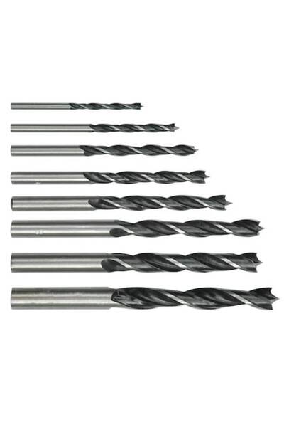 Vorel Set de 8 burghie pentru lemn 22380