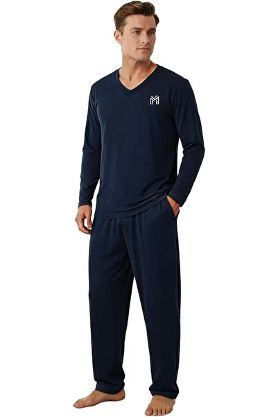 casme Mens Loungewear Sets Pajamas Set Family Night Soft Sleepwear Wear Night...