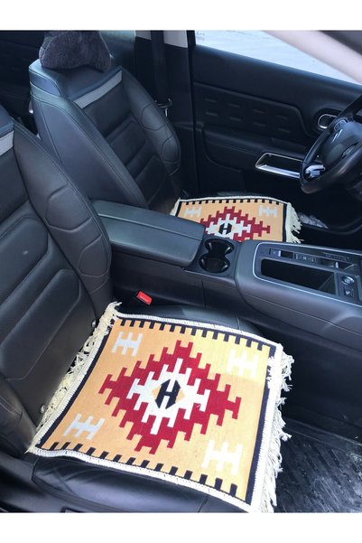VEZİROĞLU KİLİM Car Seat Cover (Double-Sided) Washable