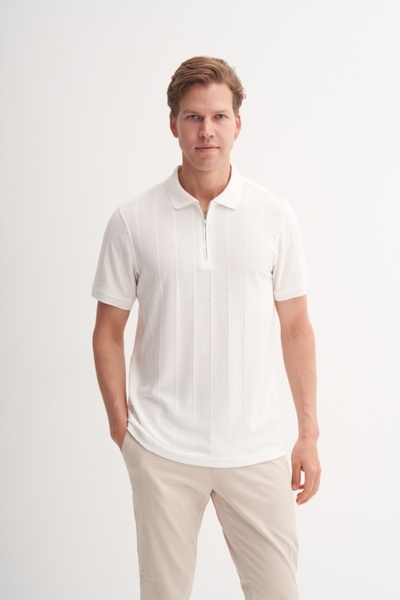 Cazador Tricou bărbați 42380 ECRU