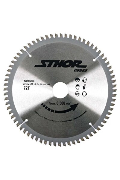 Sthor Pânză de ferăstrău circular pentru aluminiu 210X30mm, 72T