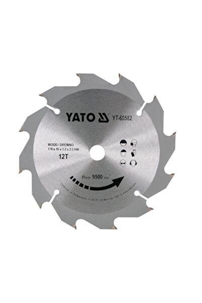 yato Pânză de ferăstrău circular pentru lemn TCT, 170x12tx16mm