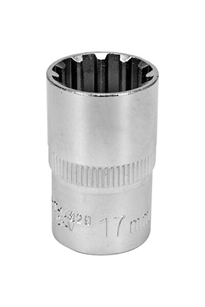 yato Cheie tubulară canelată, YT-14829, 1/2 ", 17x38mm