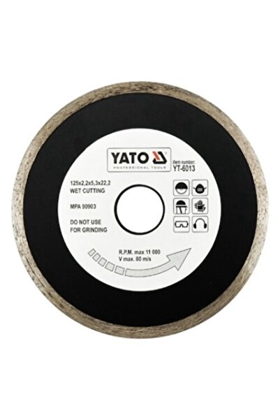 yato Disc diamantat, Yato, YT-6013, pentru tăiere umedă plăci ceramice 125X2....