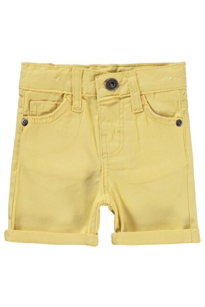 Tommiks Kids Gabardin 6-24 Ay Şort - Sarı