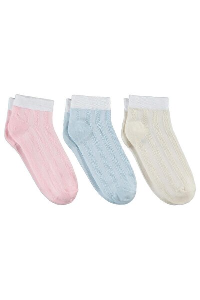 Civil Girls Derbi Fileli 3-pack κάλτσες-μποτάκια για κορίτσια 2-12 ετών - Sta...