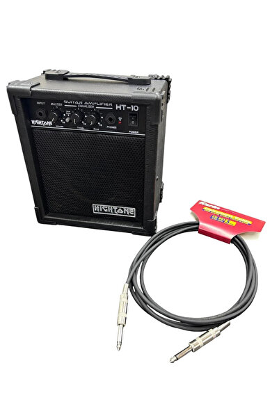 High Tone HTKO HT-10&992 10 Watt Amplifikatör Seti | 3 Metre Enstrüman Ara Ka...