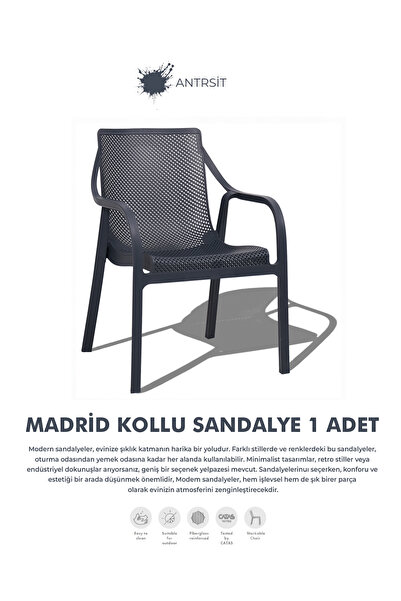 Daim Plastik MADRİD LÜX CAFE & RESTAURANT SANDALYESİ