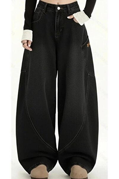 yesmoda Jolie Stitched Baggy Jean