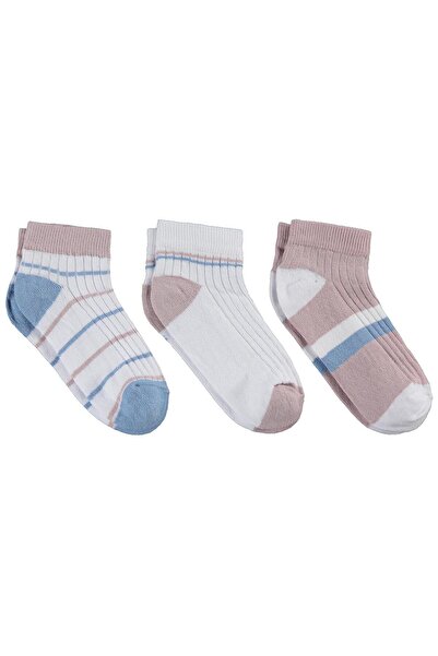Civil Girls Derbili ριγέ κάλτσες-μποτάκια 3 τεμαχίων για κορίτσια 2-12 ετών -...