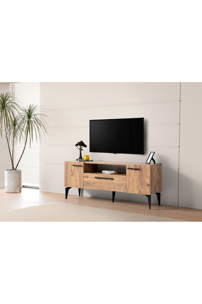 Erz Design Nil Modern Kapaklı Tv Sehpası 138 cm