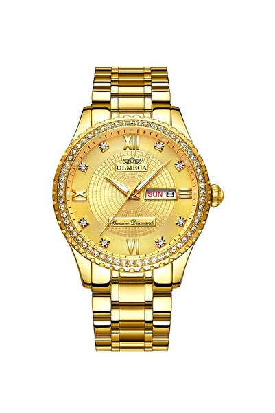 Olmeca Men's Watch Hands and Alloy Bracelet Model 0867m