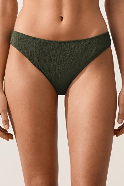 Oysho Leopar desenli klasik bikini altı