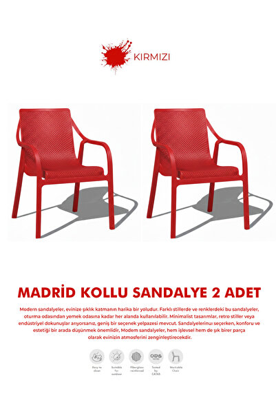 Daim Plastik MADRİD LÜX CAFE & RESTAURANT SANDALYESİ