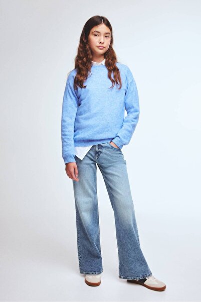 H&M Baggy Fit Bootcut Leg Jeans