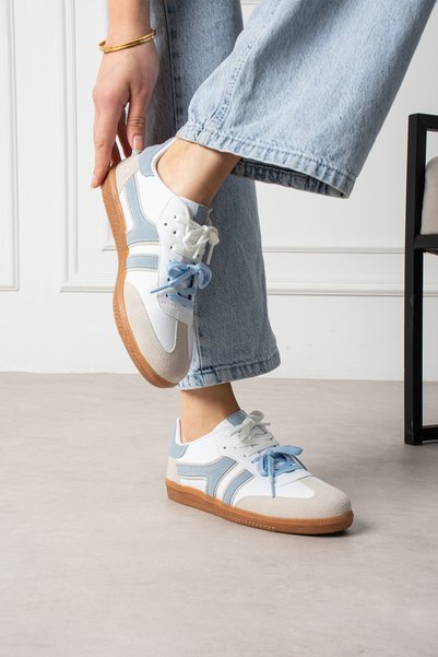 Ella Star Women's Sneaker Sports Shoes Double Lace-Up