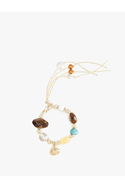 Koton Chain Bracelet with Stone Detail