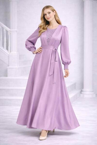 DAĞON'S ΦΟΡΕΜΑ ΚΟΡΙΤΣΙΟΥ ΜΕ ΖΩΝΗ ΚΑΙ ΜΑΝΙΚΙΑ ΜΠΑΛΟΝΙΑ - ΚΟΜΨΟ - ΑΠΛΟ ΦΟΡΕΜΑ -...