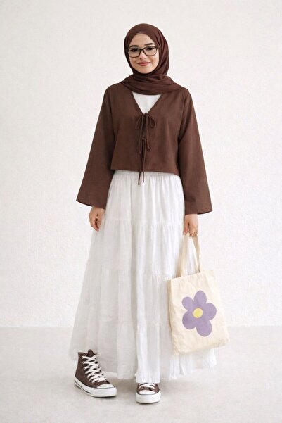 CNG MODA Λιτό πουκάμισο - Καφέ - Casual